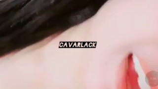 Ichybos Penuh Ludah Pamer Bibir Meki Dream