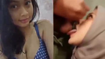 Mahasiswi Cantik Berhijab Nyepong Kompilasi